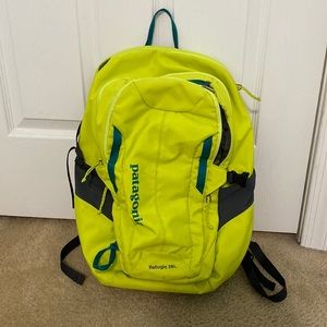 Patagonia Refugio 28L Neon Green